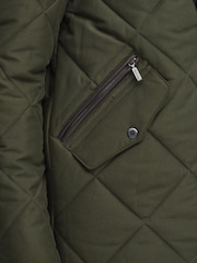 Barbour® Green Chelsea Quilted Jacket - Image 6 of 8