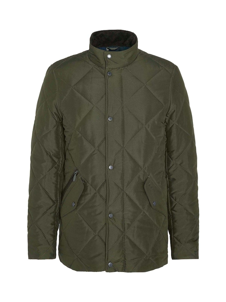Barbour® Green Chelsea Quilted Jacket - Image 8 of 8