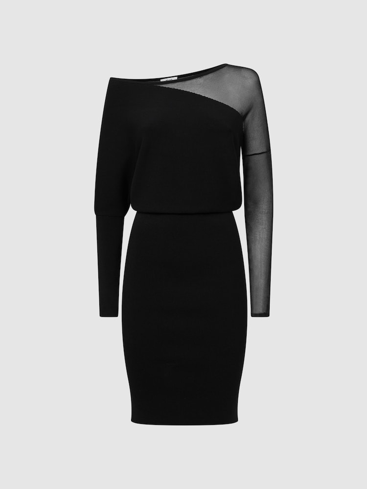 Обивное трикотажное платье миди Reiss Deanna - Image 2 of 5