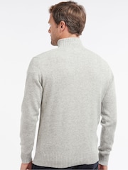 Hellgrau - Barbour® Pullover aus Lammwolle mit kurzem Reißverschluss - Bild 4 von 6