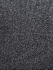 Barbour® Charcoal Grey Lambswool Quarter Zip Jumper - Image 7 of 7