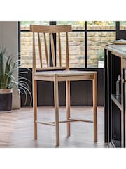 Gallery Home Natural Leroy Bar Stool Set of 2 - Image 1 of 3