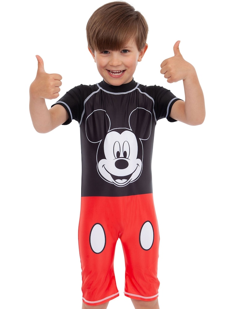 Character Black red Mickey Mouse Surfsuit - Image 2 of 6