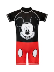 Character Black red Mickey Mouse Surfsuit - Image 5 of 6