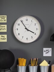Jones Clocks Grey Jam Elephant Grey Wall Clock - Image 1 of 4