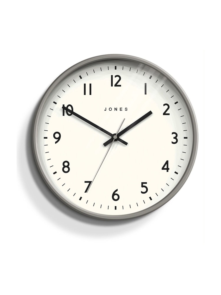Jones Clocks Grey Jam Elephant Grey Wall Clock - Image 2 of 4