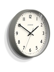 Jones Clocks Grey Jam Elephant Grey Wall Clock - Image 3 of 4