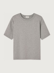 Grau - American Vintage Fizvalley T-Shirt - Bild 4 von 5