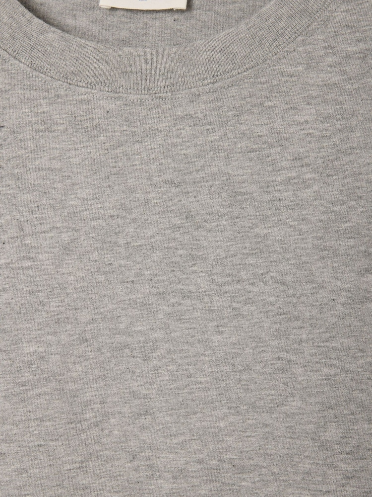 Grau - American Vintage Fizvalley T-Shirt - Bild 5 von 5