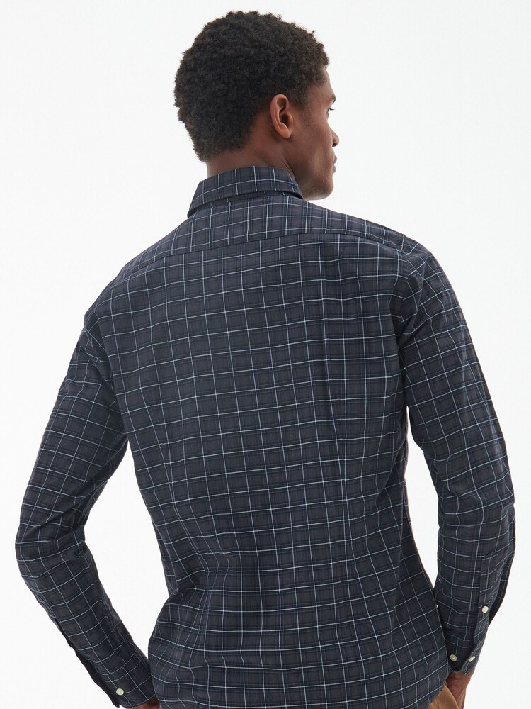Barbour® Black Lomand Tartan Check Shirt - Image 2 of 5