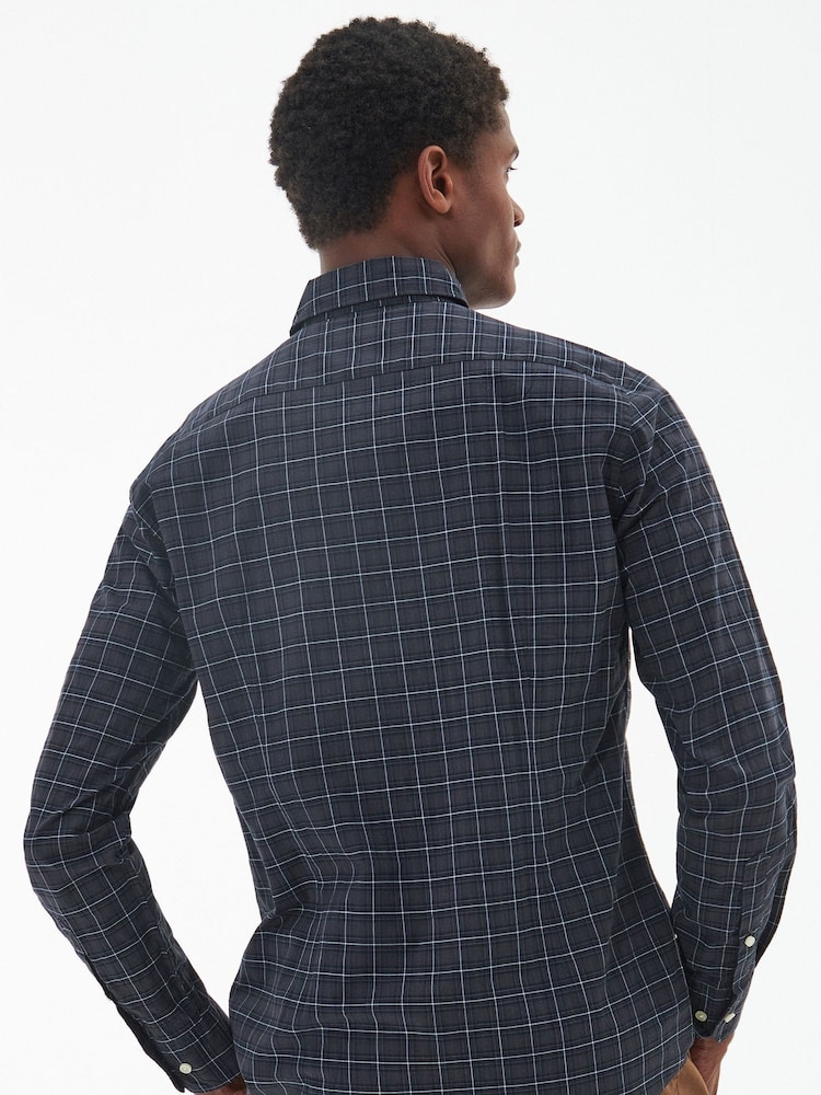 Barbour® Black Lomand Tartan Check Shirt - Image 2 of 5 Barbour® Black Lomand Tartan Check Shirt - Image 2 of 5