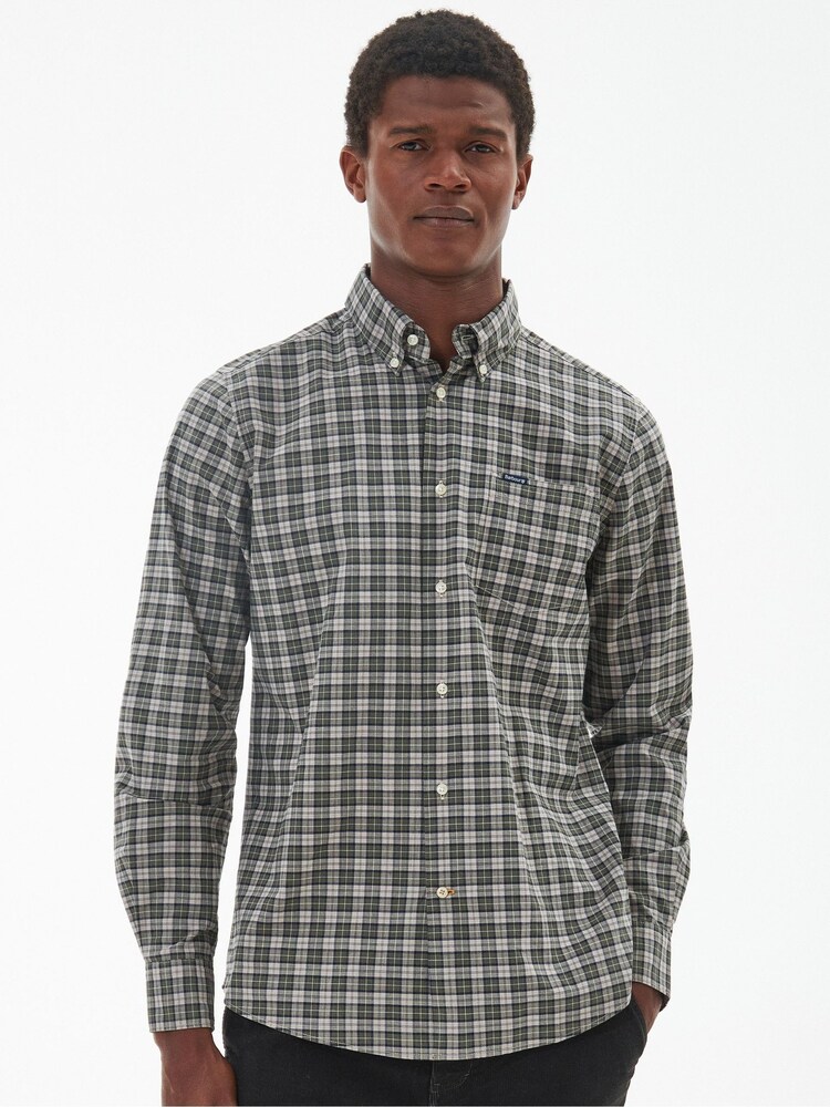 Barbour® Stone Lomand Tartan Check Shirt - Image 1 of 7