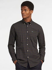 Barbour® Green Lomand Tartan Check Shirt - Image 1 of 7