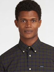 Barbour® Green Lomand Tartan Check Shirt - Image 4 of 7
