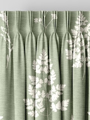 Emily Bond Sage Green Tynesfield Made to Measure 100% Cotton Curtains - Image 5 of 9