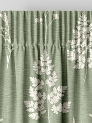 Emily Bond Sage Green Tynesfield Made to Measure 100% Cotton Curtains - Image 6 of 9
