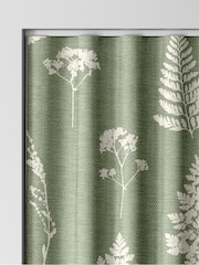 Emily Bond Sage Green Tynesfield Made to Measure 100% Cotton Curtains - Image 8 of 9