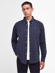 Barbour® Navy Lomand Tartan Check Shirt - Image 1 of 8