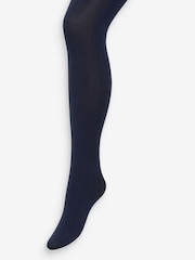 Navy 5 Pack 100 Denier Opaque Tights - Image 4 of 5