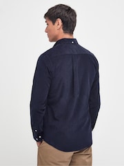 Barbour® Navy 100% Cotton Ramsey Micro Cord Shirt - Image 2 of 9