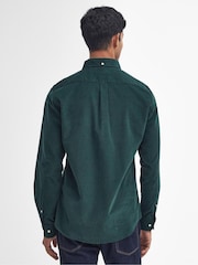 Barbour® Green 100% Cotton Ramsey Micro Cord Shirt - Image 3 of 8