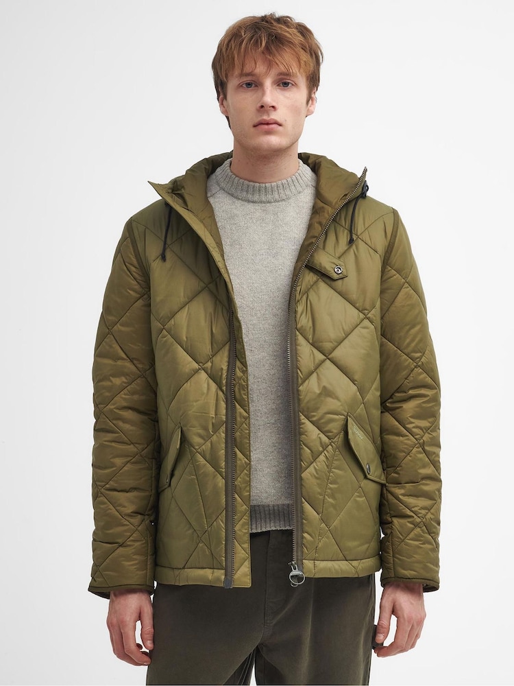 Barbour® Green Reengineered Endurance Quilted Jacket - Image 1 of 7