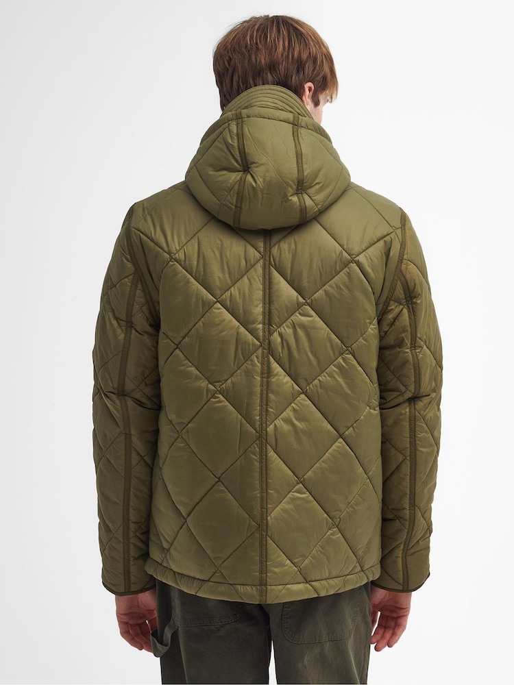 Barbour® Green Reengineered Endurance Quilted Jacket - Image 2 of 7