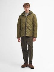 Barbour® Green Reengineered Endurance Quilted Jacket - Image 3 of 7