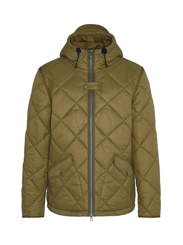 Barbour® Green Reengineered Endurance Quilted Jacket - Image 7 of 7