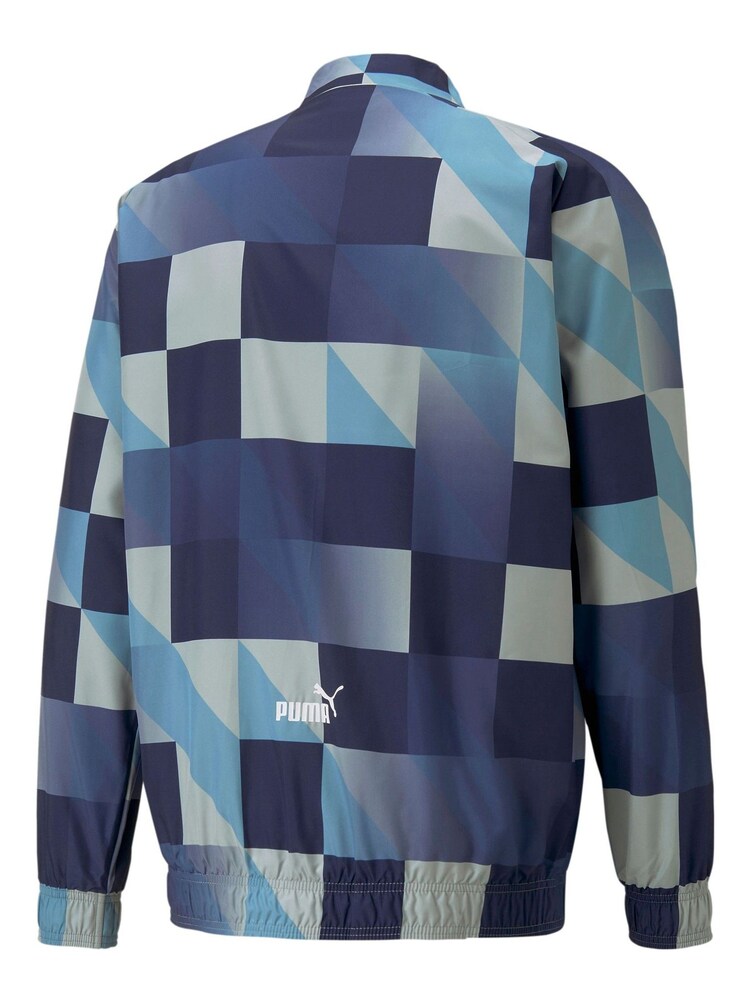 Puma Grey Manchester City Prematch Jacket - Image 3 of 3
