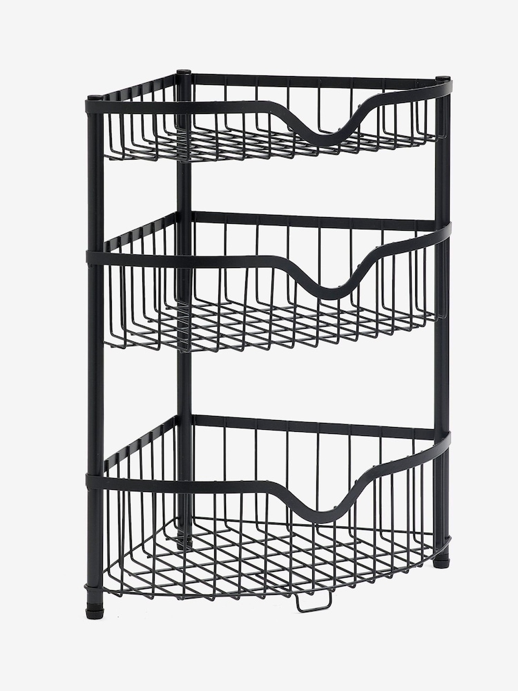 Charcoal Bronx Corner Storage Caddy - Image 4 of 4
