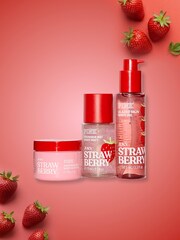 Victoria's Secret Pink Strawberry 3 Piece Shimmer Travel Set - Image 1 of 2