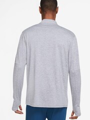 Nike Grey Element Half Zip Running Top - Image 2 of 3