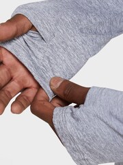 Nike Grey Element Half Zip Running Top - Image 3 of 3