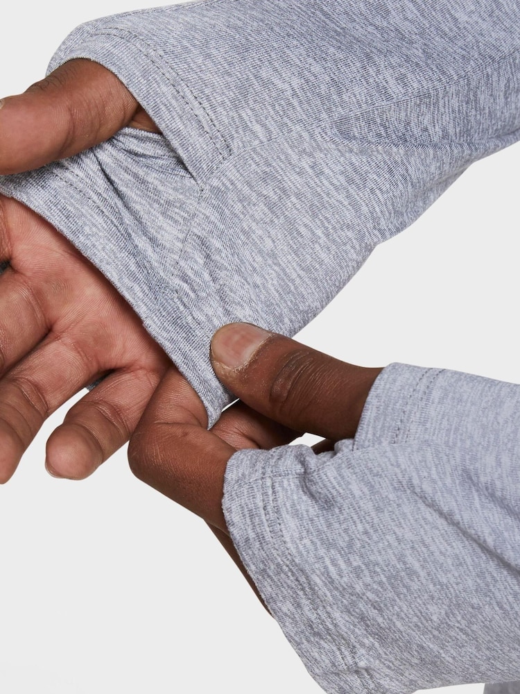 Nike Grey Element Half Zip Running Top - Image 3 of 3