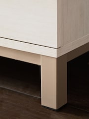 White Bronx Oak Effect Small Sideboard - Image 4 of 8