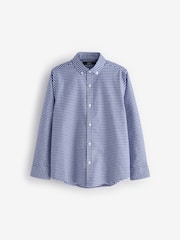 Blue/Navy Single Oxford Shirt (3-16yrs) - Image 1 of 3
