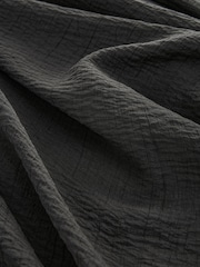 Black Premium Asymmetric Textured Skirt - Image 7 of 7