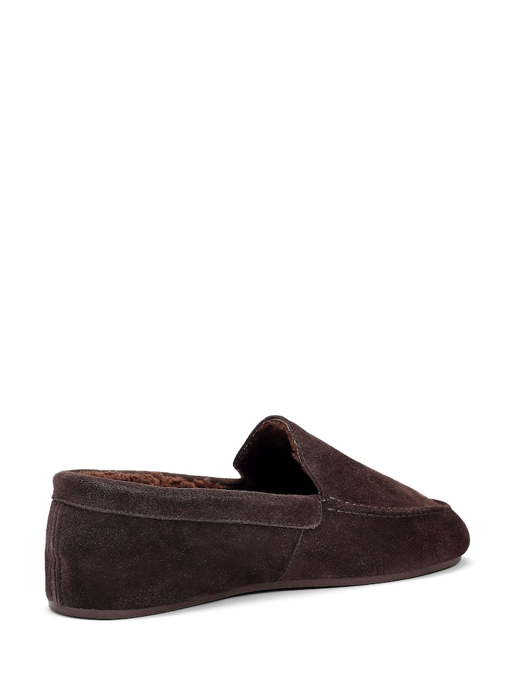 Hotter Brown Standard Fit Recharge Slip-On Slippers - Image 4 of 4 Hotter Brown Standard Fit Recharge Slip-On Slippers - Image 4 of 4