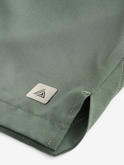 Khaki Green 7 Inch Active Gym Sports Shorts - Image 10 of 10