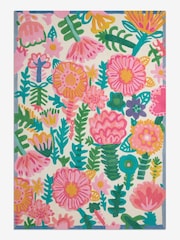 Lucy Tiffney Pink Floral Rug - Image 5 of 5