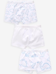 Blue Dinosaur Kind to Skin Trunks 3 Pack (1.5-12yrs) - Image 1 of 7