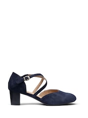 أزرق - Hotter Sonnet Buckle Formal Shoes - صورة 1 من 4
