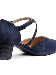 أزرق - Hotter Sonnet Buckle Formal Shoes - صورة 4 من 4