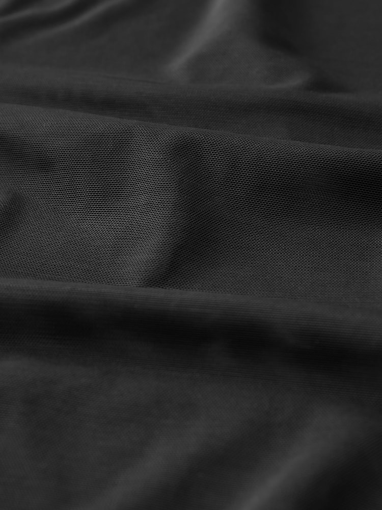 self. Black Long Sleeve Mesh Body - Image 7 of 7