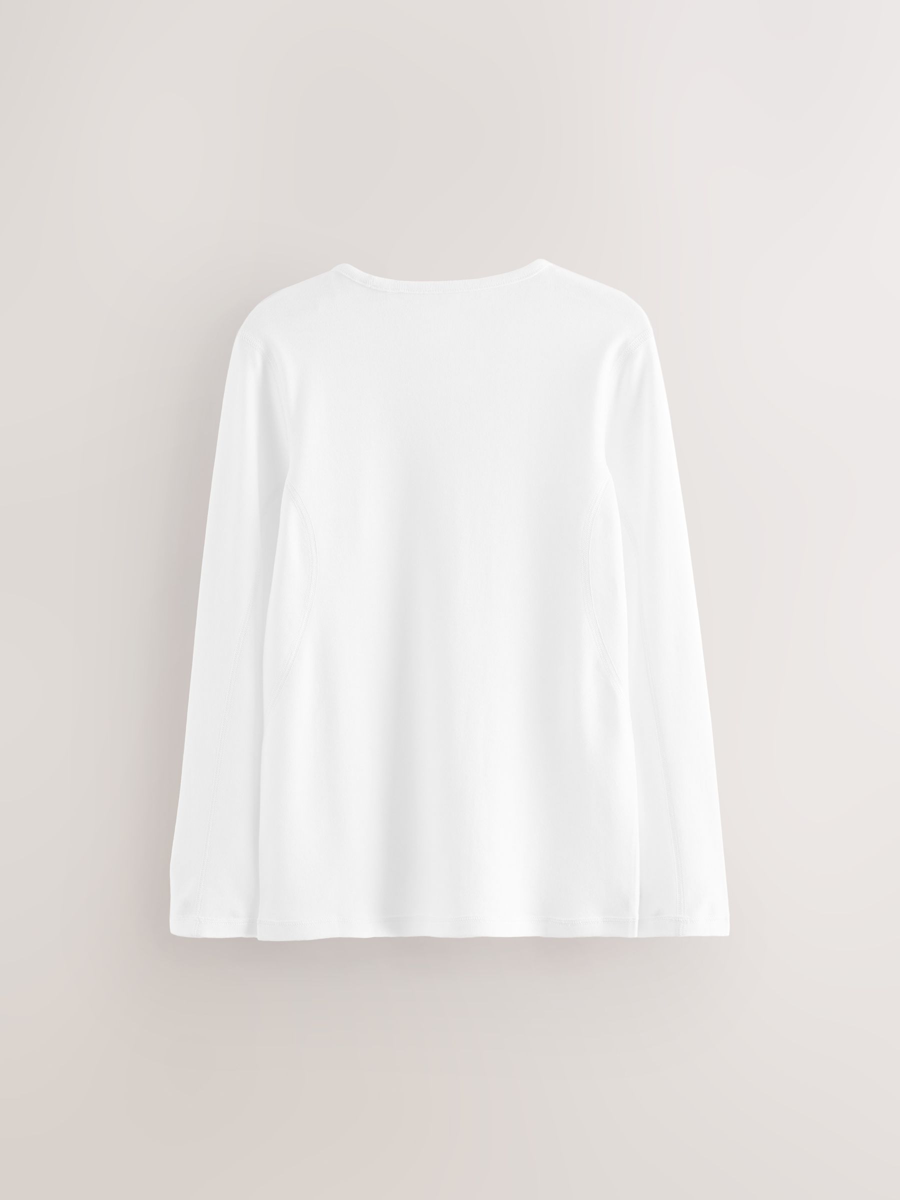 Buy White Kind To Skin Long Sleeve T-Shirts 2 Pack (9mths-12yrs) from ...