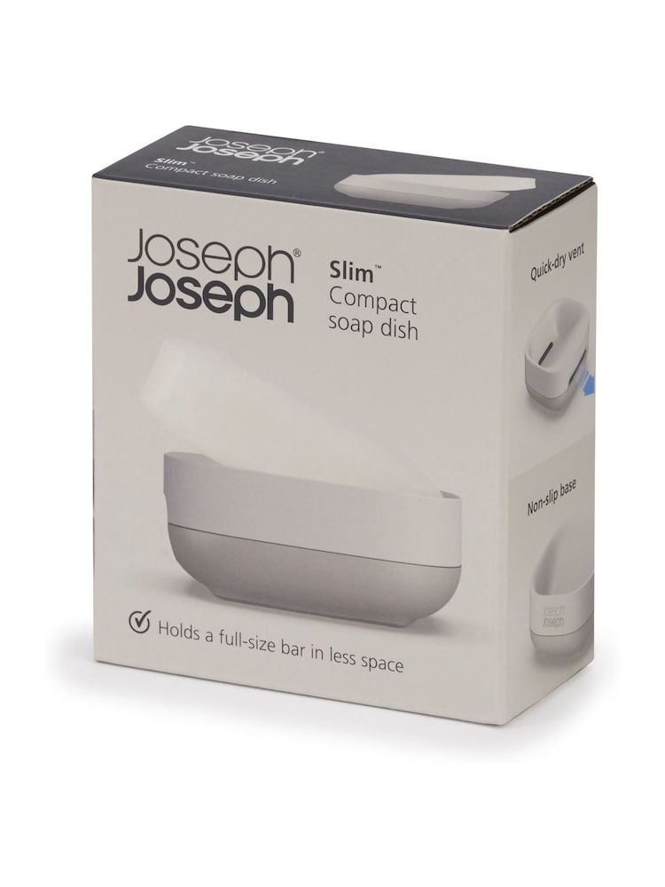 Joseph Joseph Ecru Slim Compact Soap Dish - Image 6 of 6
