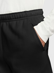 Черный - Флисовые шорты с логотипом Nike Club - Image 4 of 12