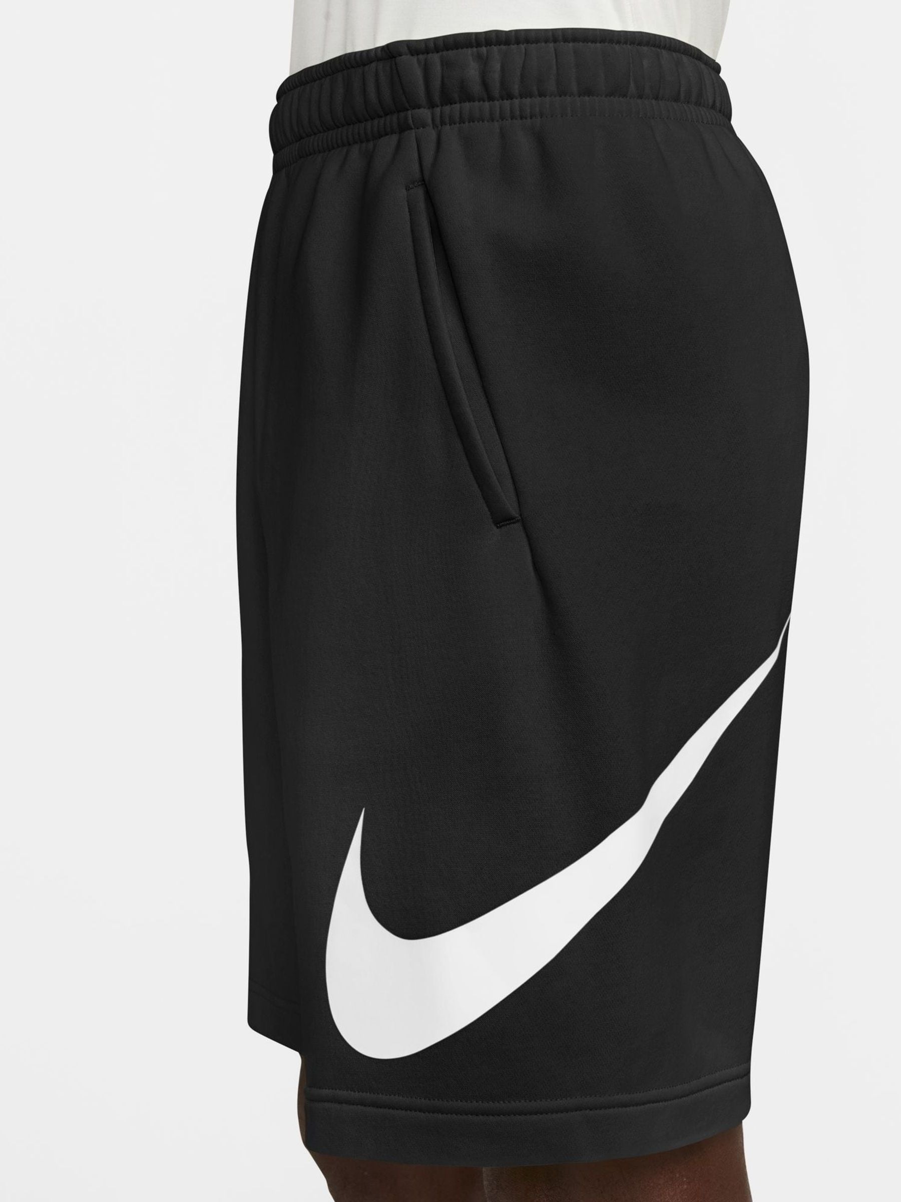 nike black club skirt shorts