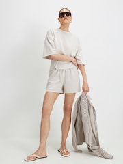 River Island Natural Premium Shorts - Image 3 of 4